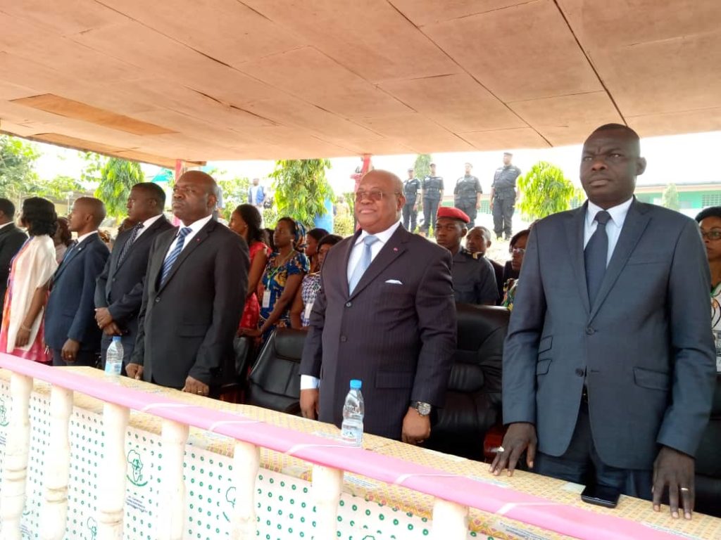 Official launching ceremony of the Training of 600 MINFOPRA personnel at IAI-Cameroon on January 07, 2020.